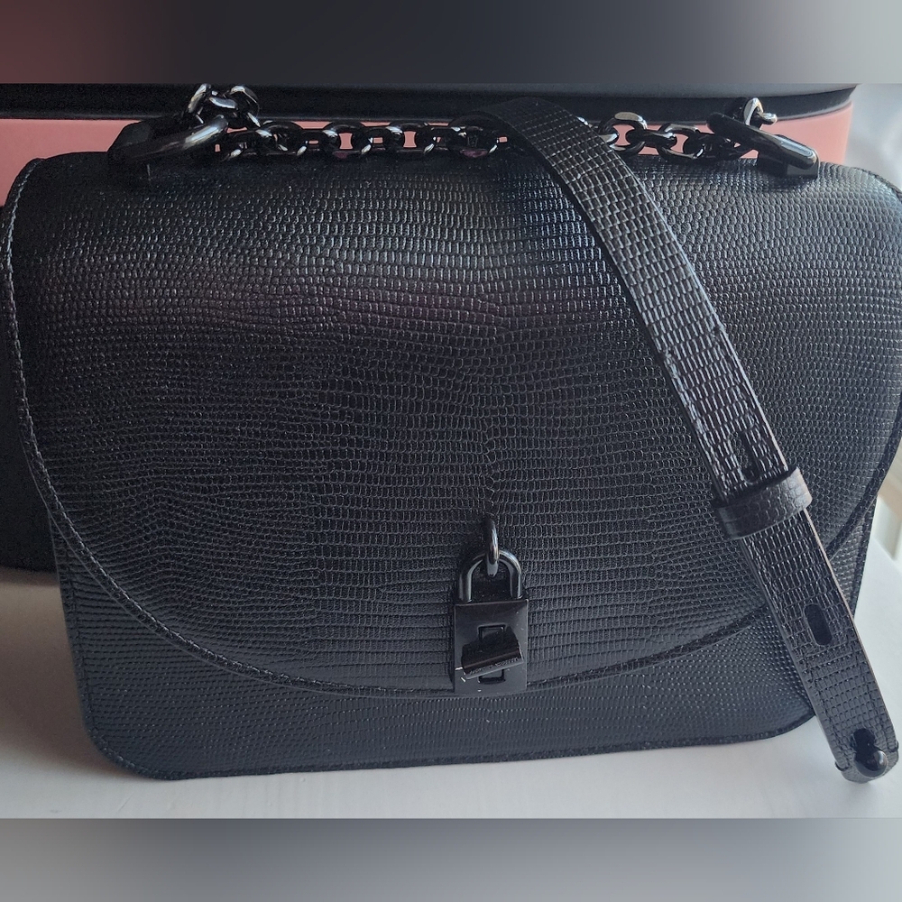 Rebecca Minkoff Love Too crossbody in black